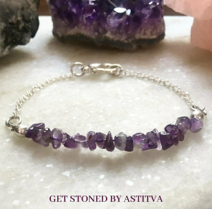 Amethyst bracelet
